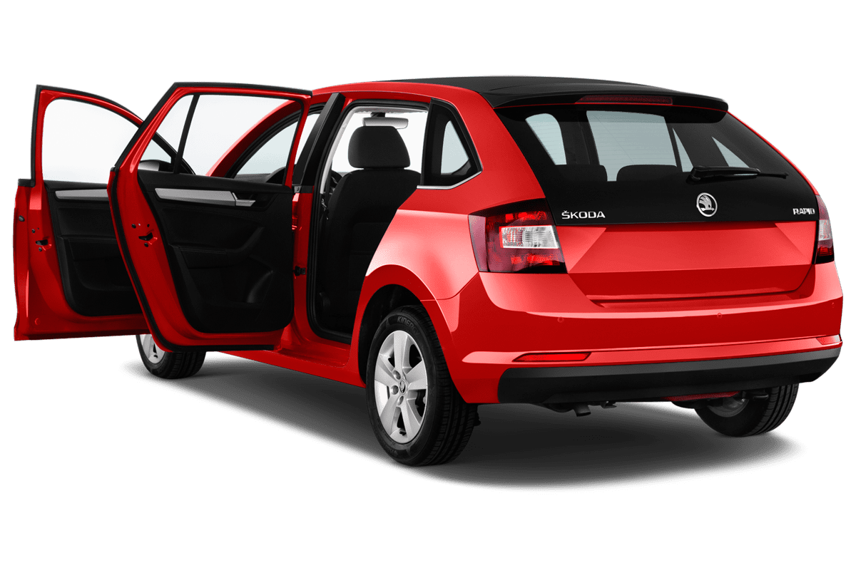 Türen eines Skoda Rapid Spaceback