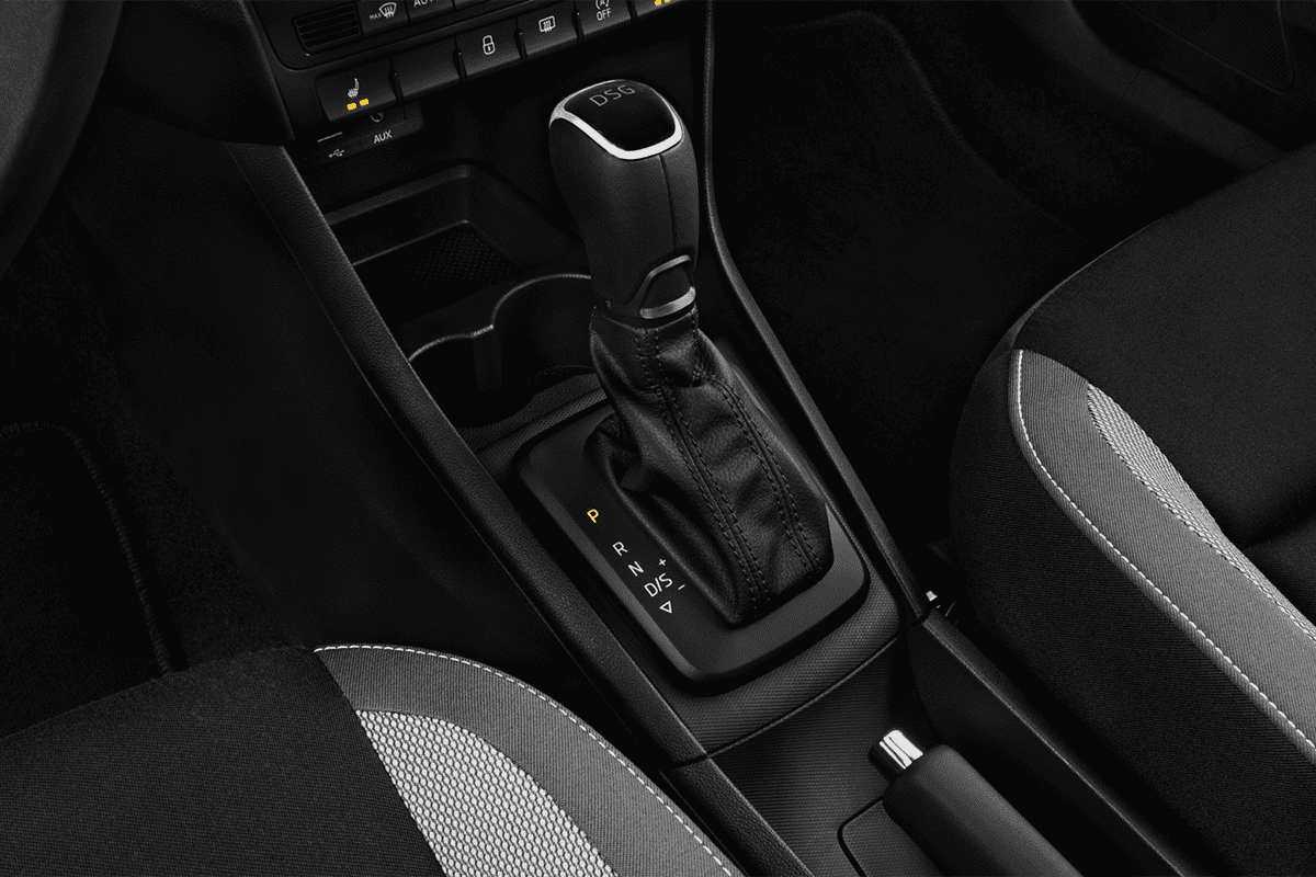 Schaltknüppel eines Skoda Rapid Spaceback