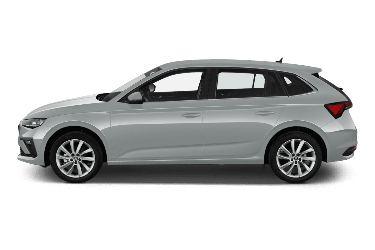 Seitenansicht eines Skoda Scala