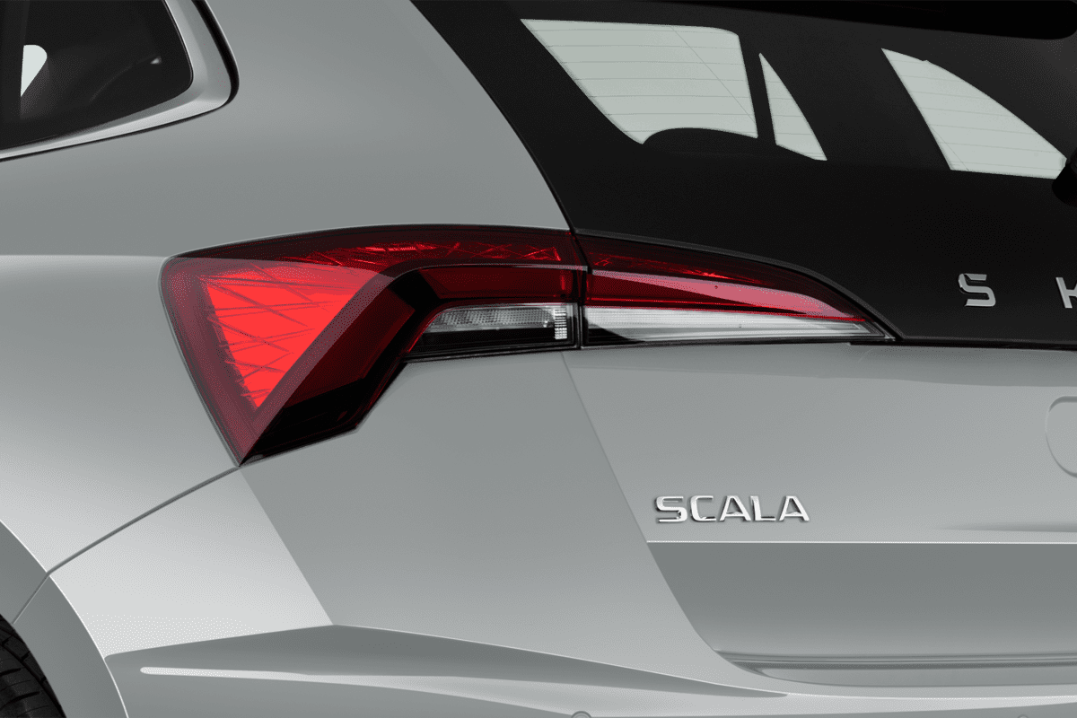 Heckleuchten eines Skoda Scala