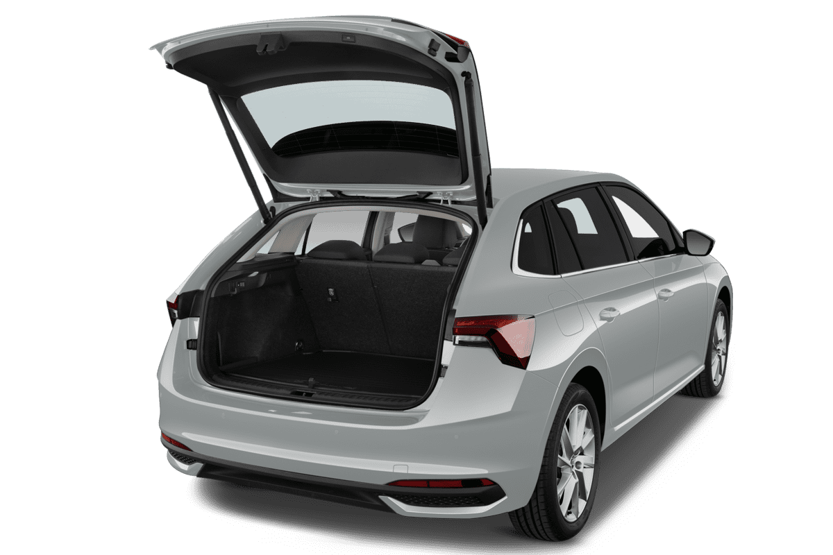 Kofferraum eines Skoda Scala