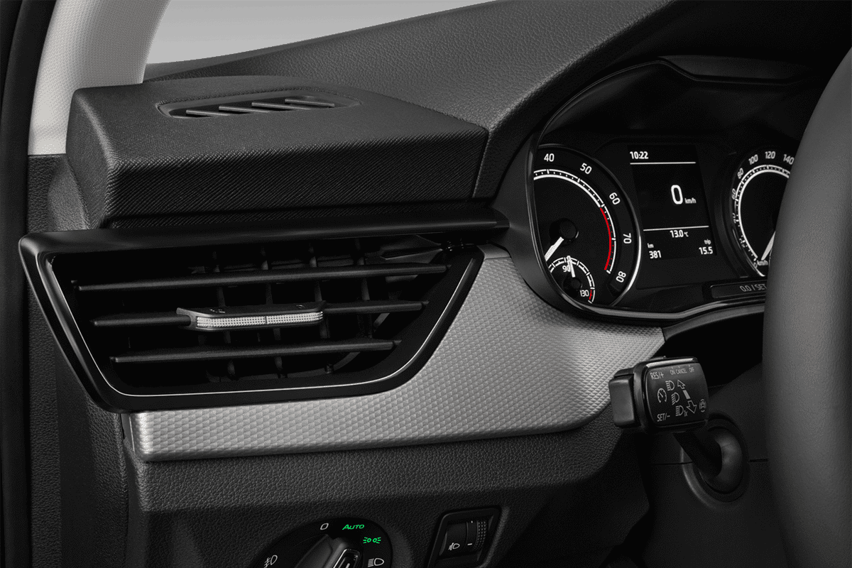 Lüftung eines Skoda Scala Cool Plus