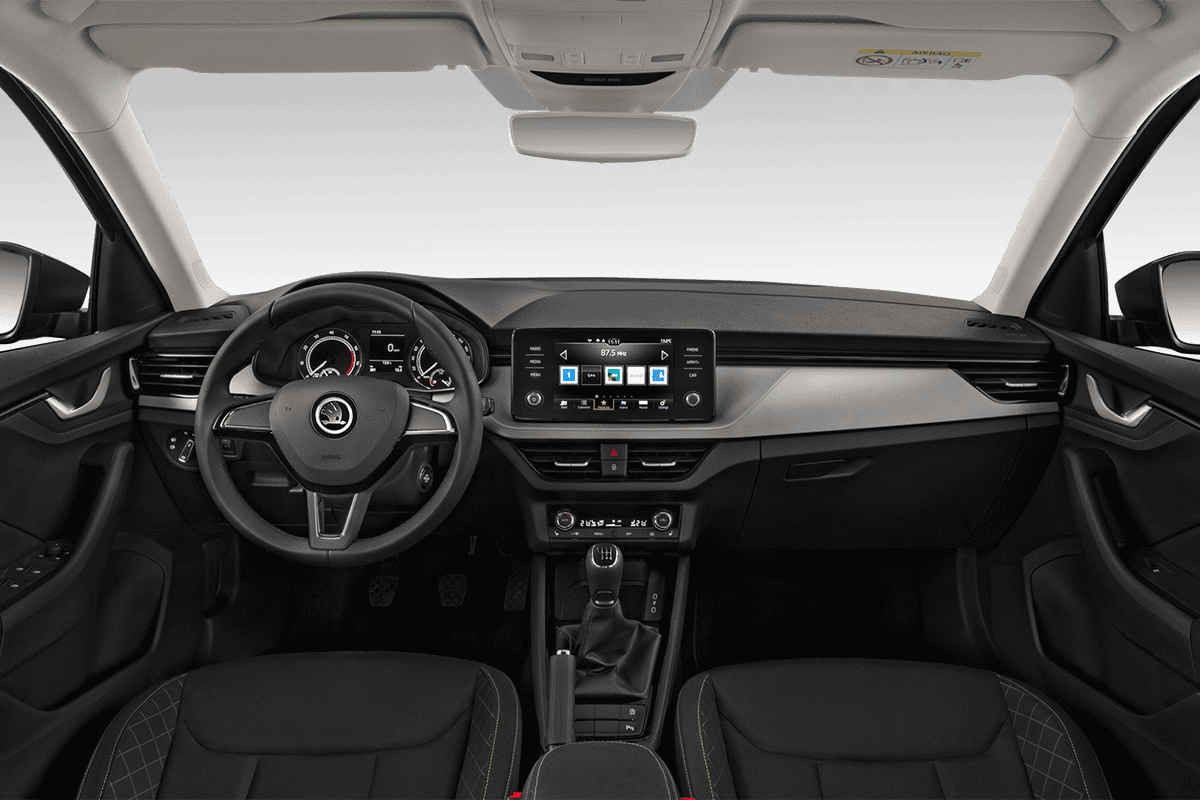 Armaturenbrett eines Skoda Scala Cool Plus