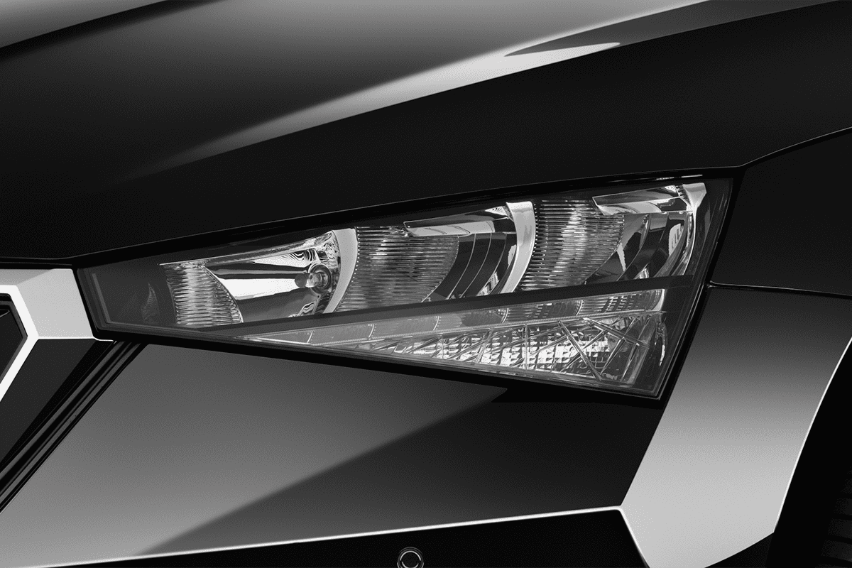 Frontscheinwerfer eines Skoda Scala Cool Plus