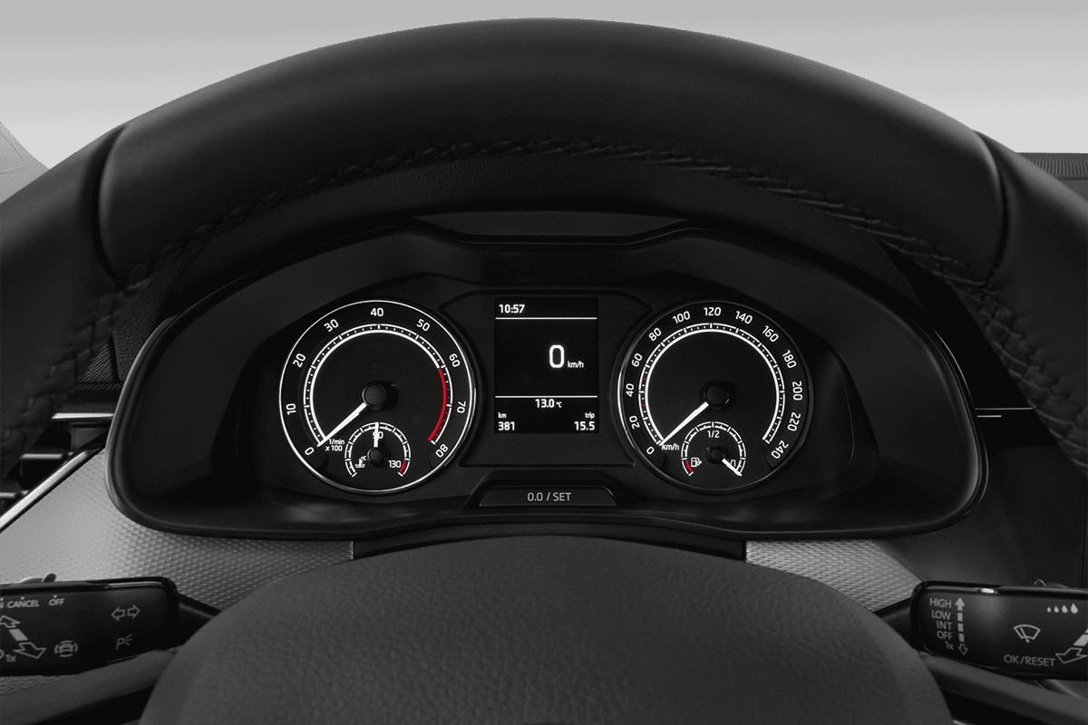 Kombiinstrument eines Skoda Scala Cool Plus