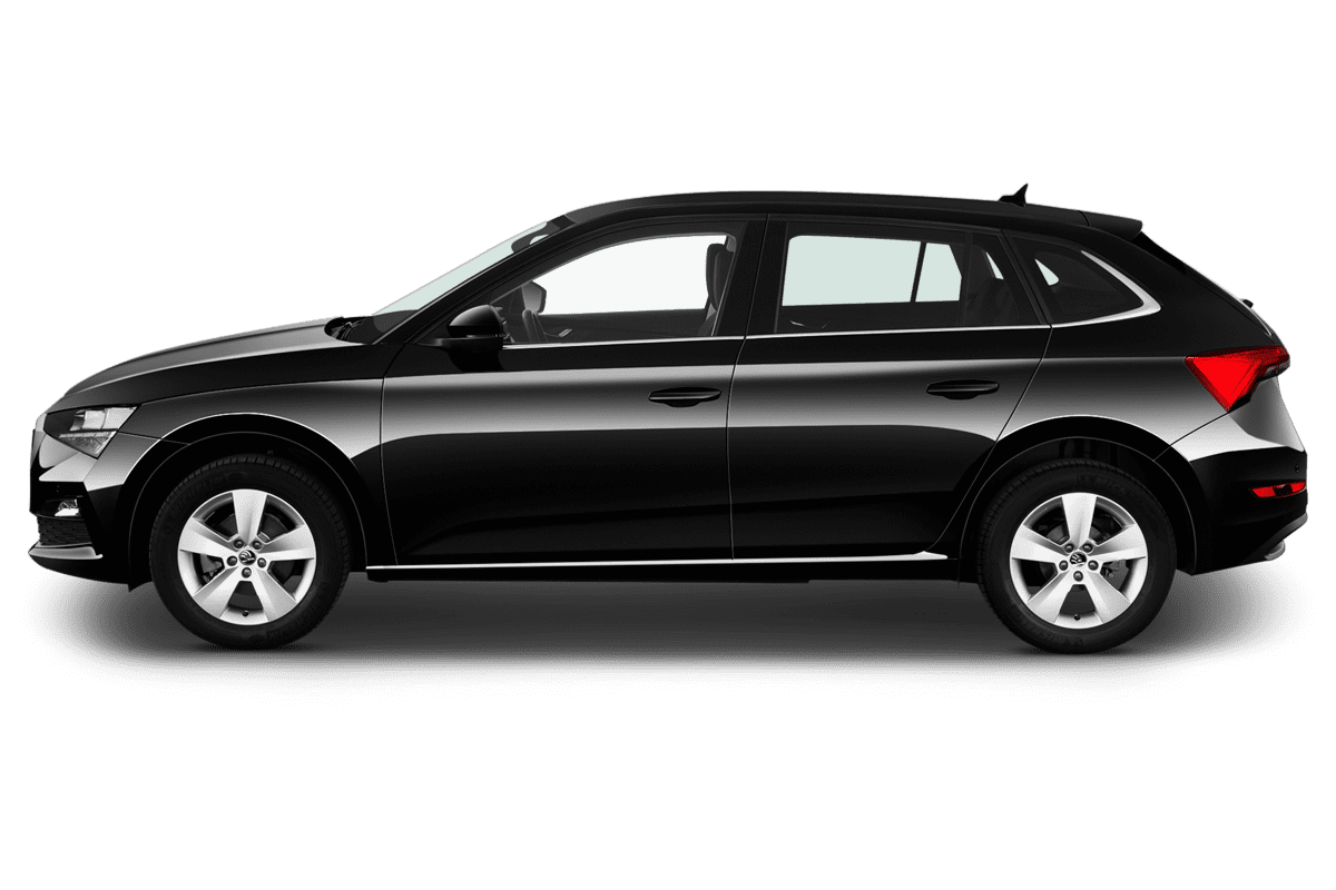 Seitenansicht eines Skoda Scala Cool Plus
