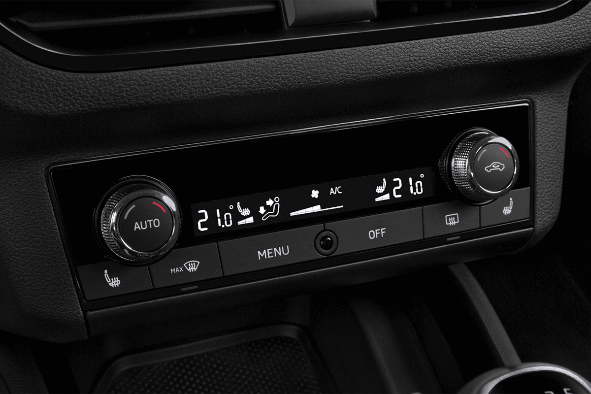 Klimasteuerung eines Skoda Scala Cool Plus