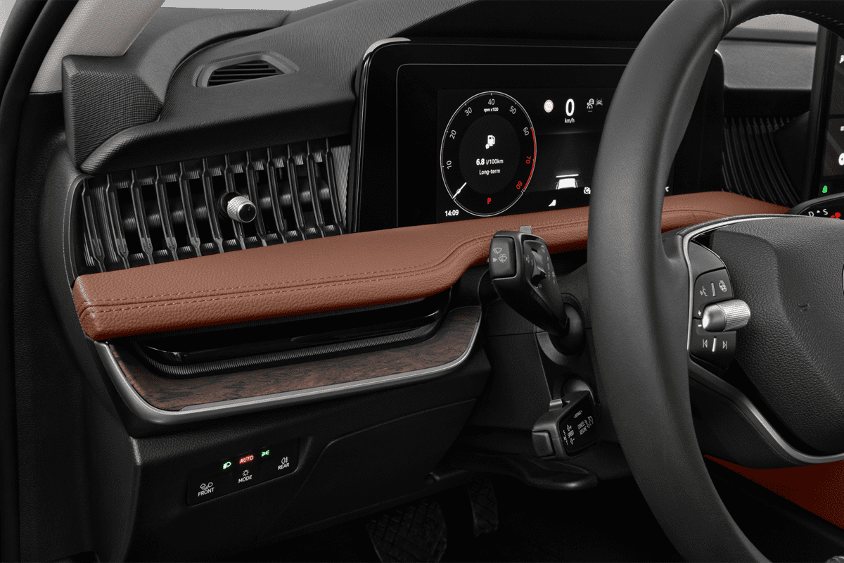 Lüftung eines Skoda Superb