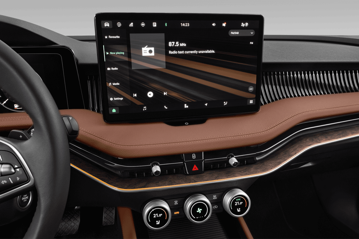 Audiosystem eines Skoda Superb