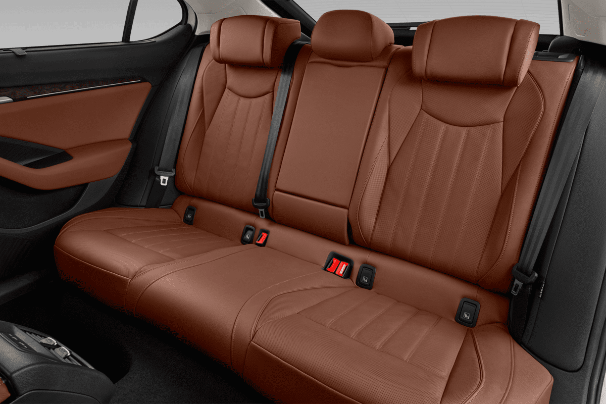 Rücksitzbank eines Skoda Superb