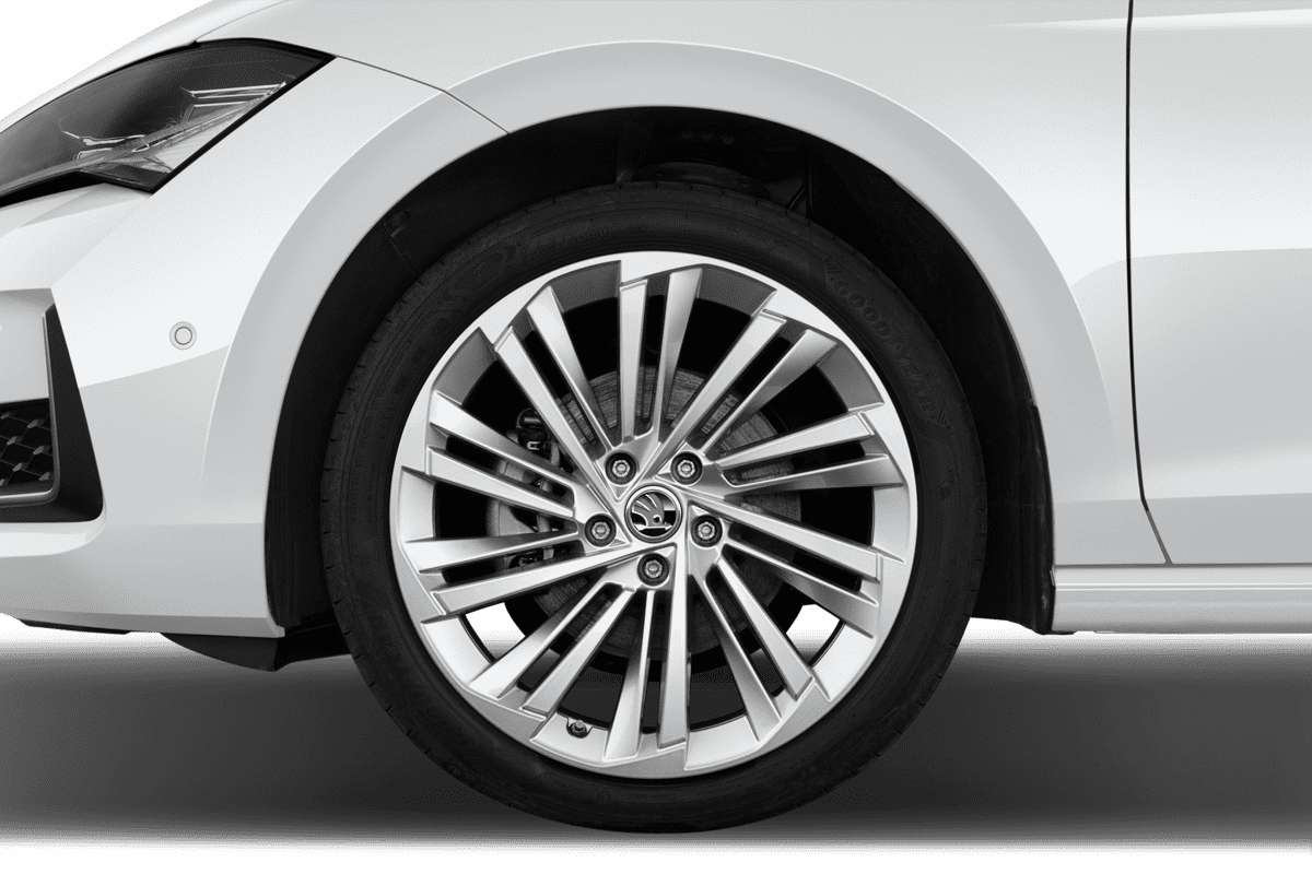 Radkappe oder Felge eines Skoda Superb