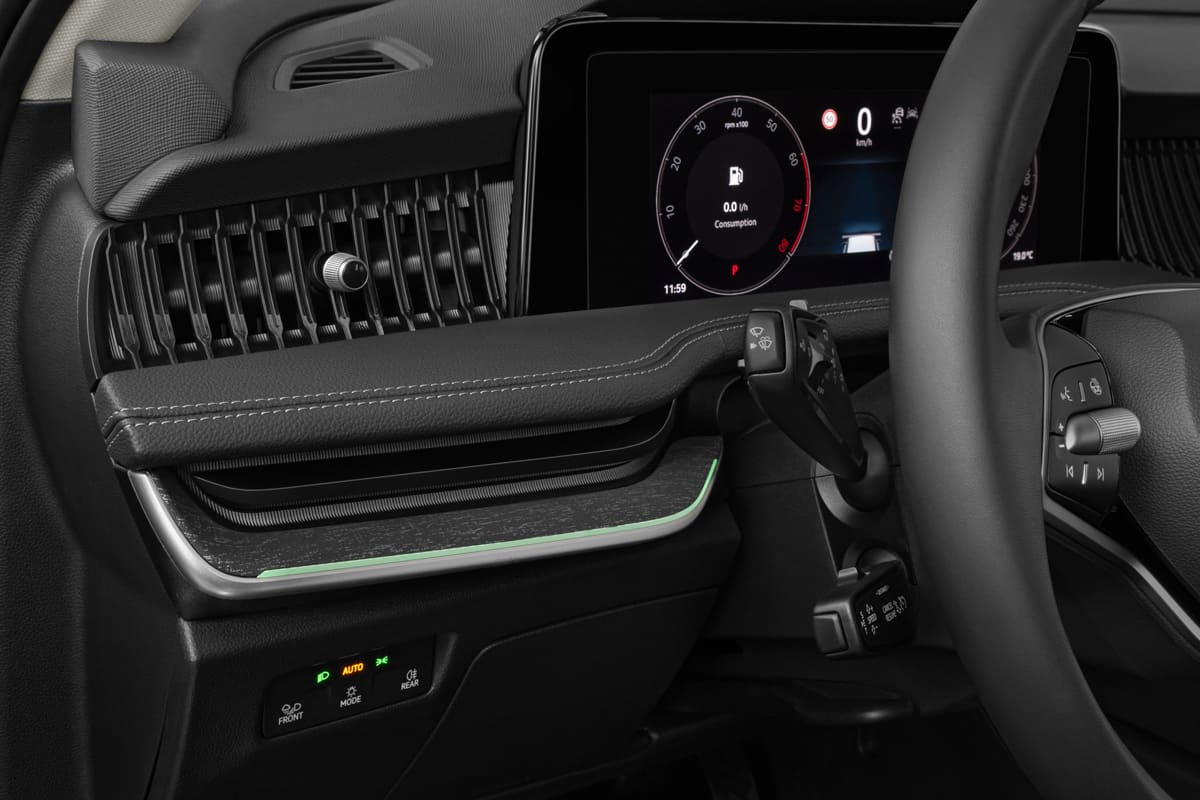 Lüftung eines Skoda Superb Combi