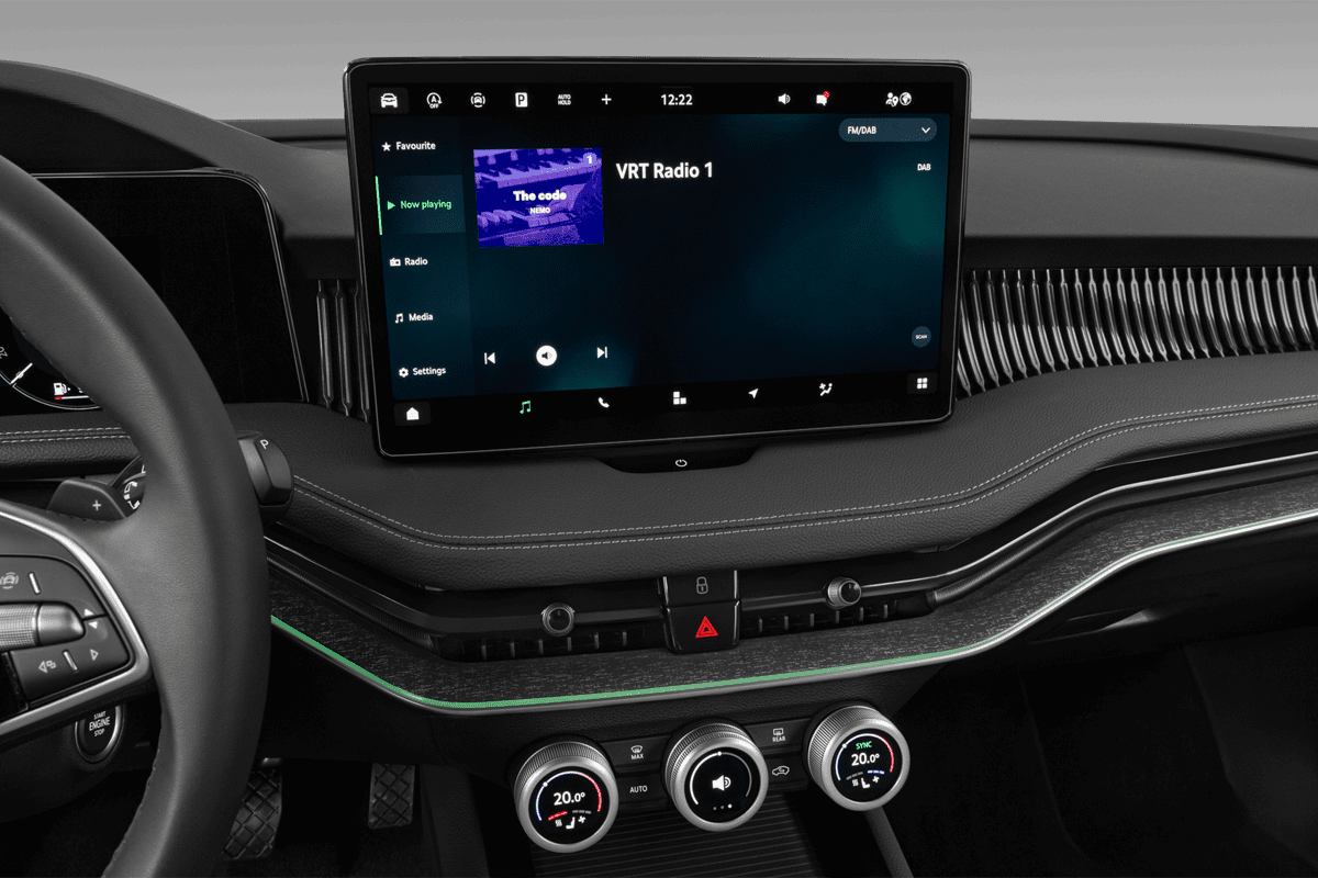 Audiosystem eines Skoda Superb Combi