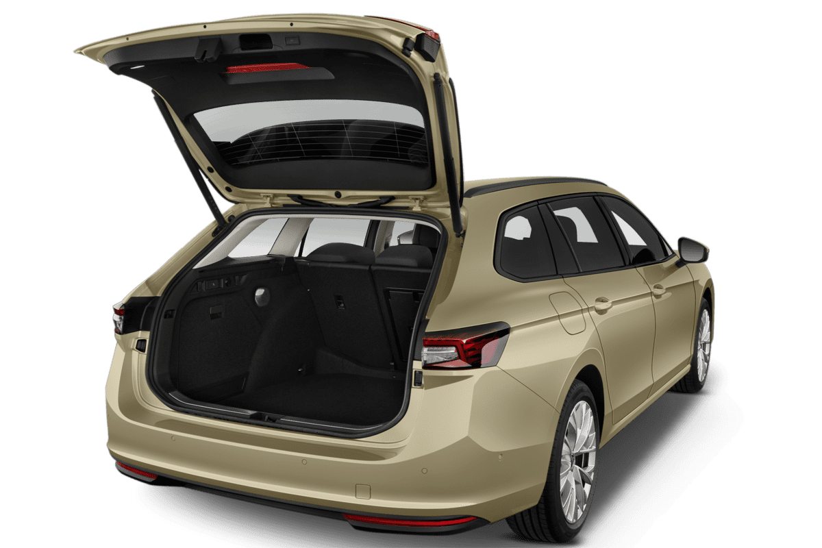 Kofferraum eines Skoda Superb Combi