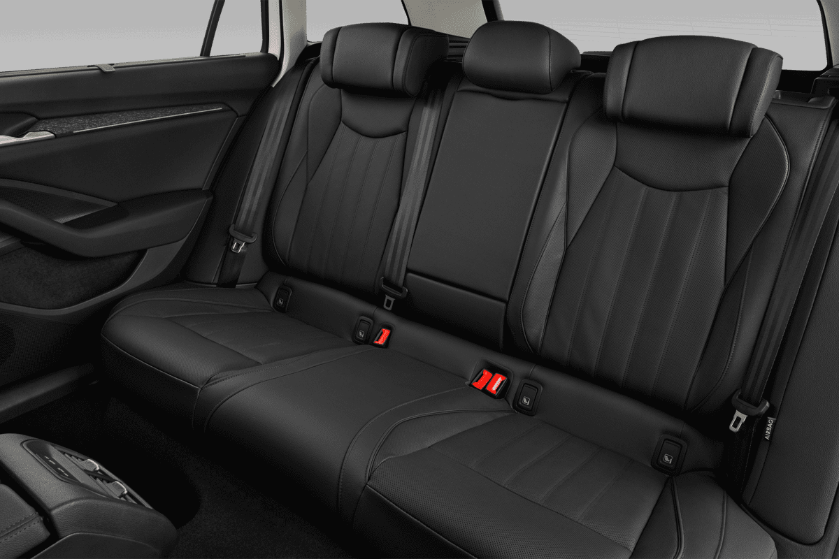 Rücksitzbank eines Skoda Superb Combi iV 