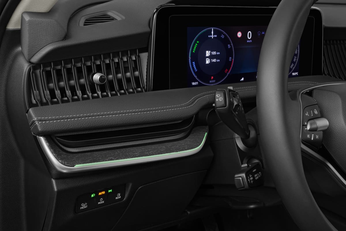 Lüftung eines Skoda Superb Combi
