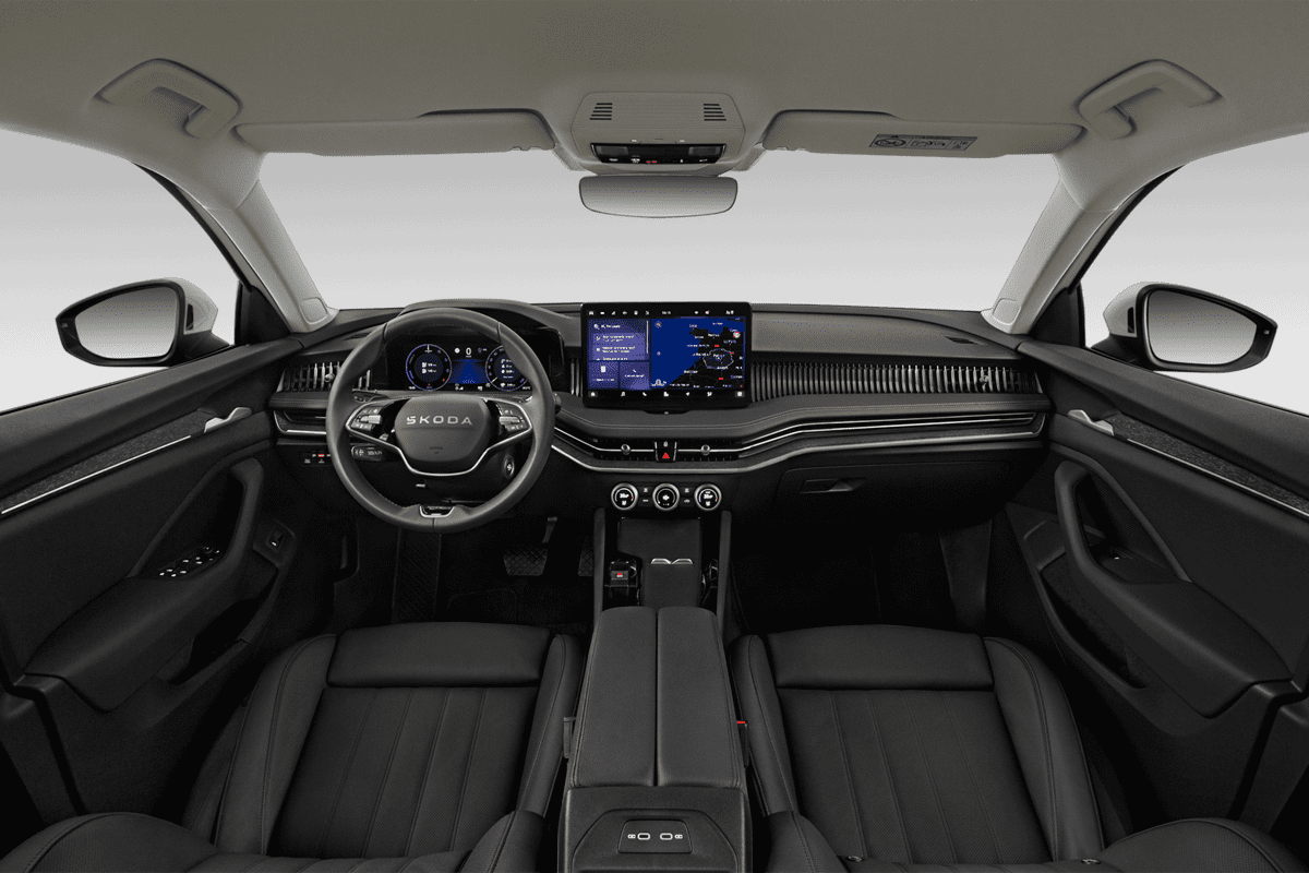 Armaturenbrett eines Skoda Superb Combi
