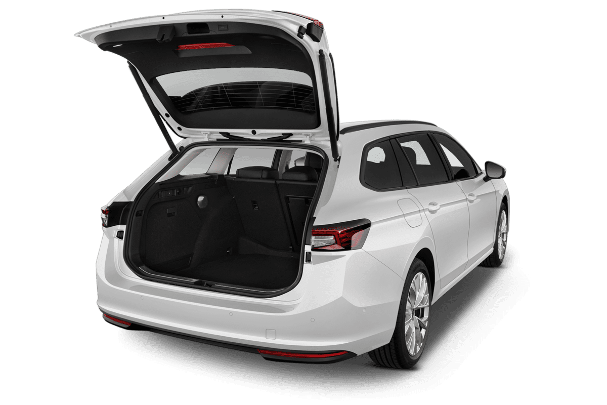Kofferraum eines Skoda Superb Combi