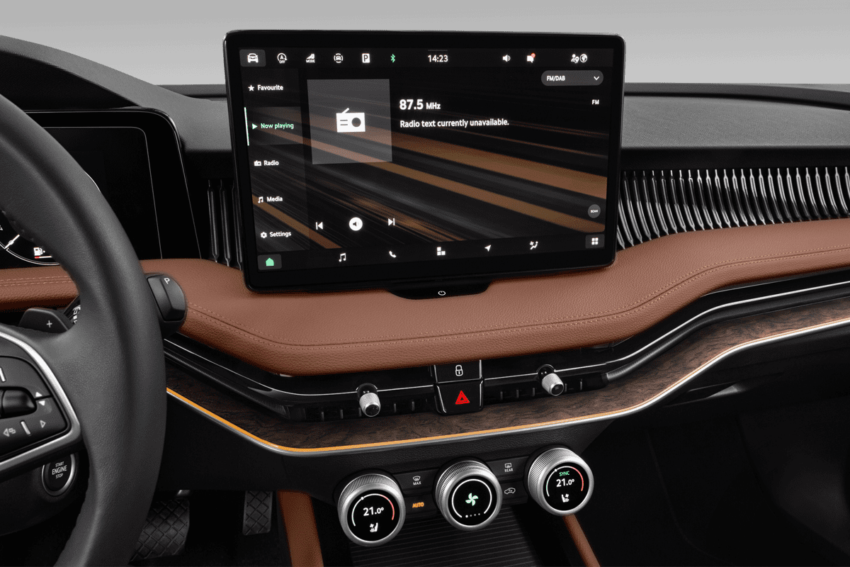 Audiosystem eines Skoda Superb 