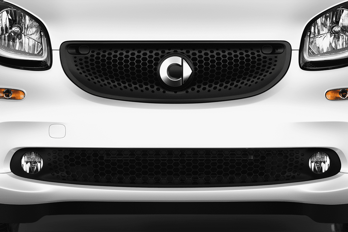 Kühlergrill eines Smart fortwo coupé