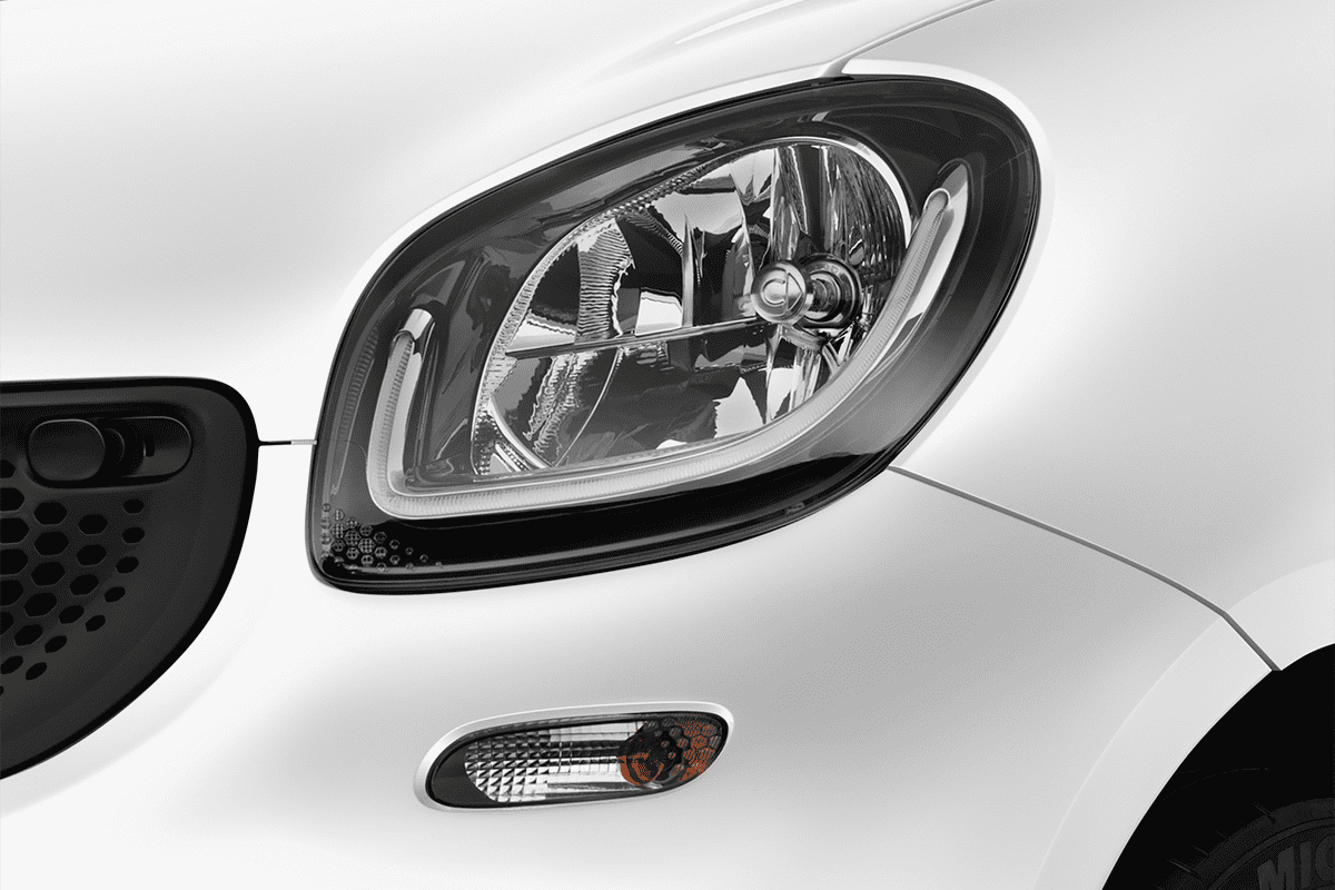 Frontscheinwerfer eines Smart fortwo coupé