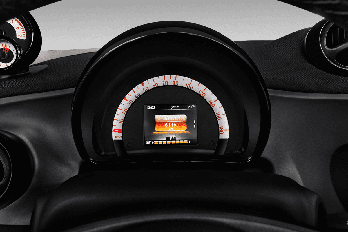 Kombiinstrument eines Smart fortwo coupé