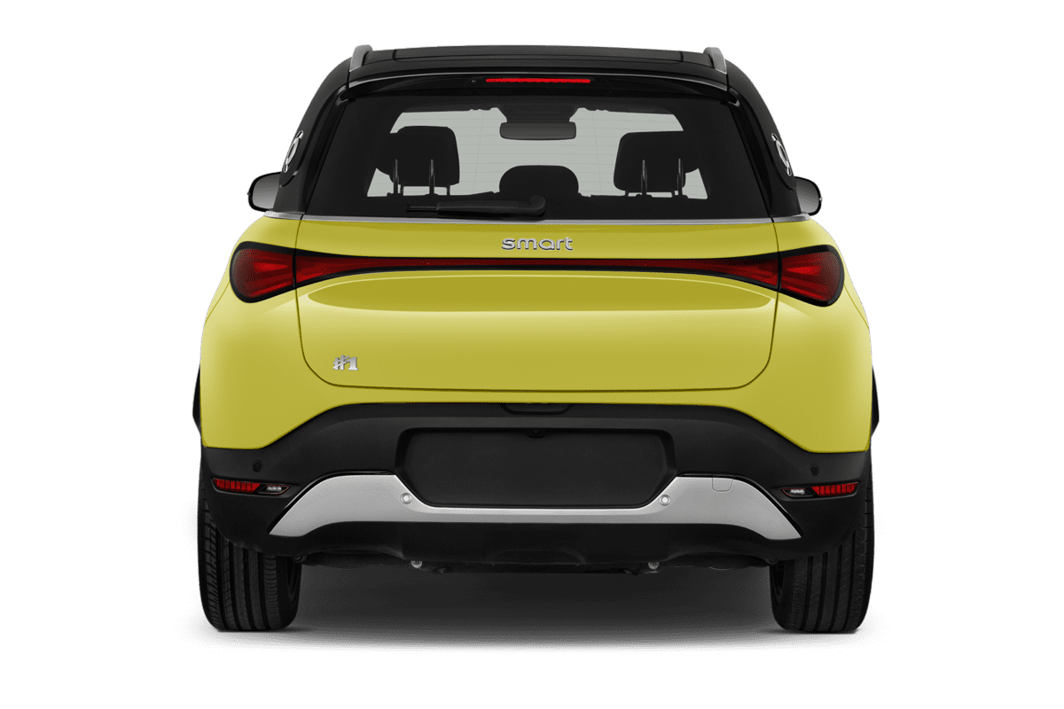 Heckansicht eines Smart #1
