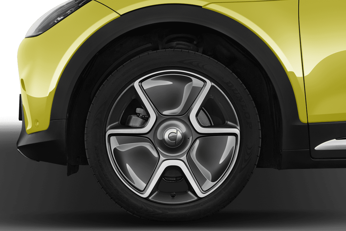 Radkappe oder Felge eines Smart #1