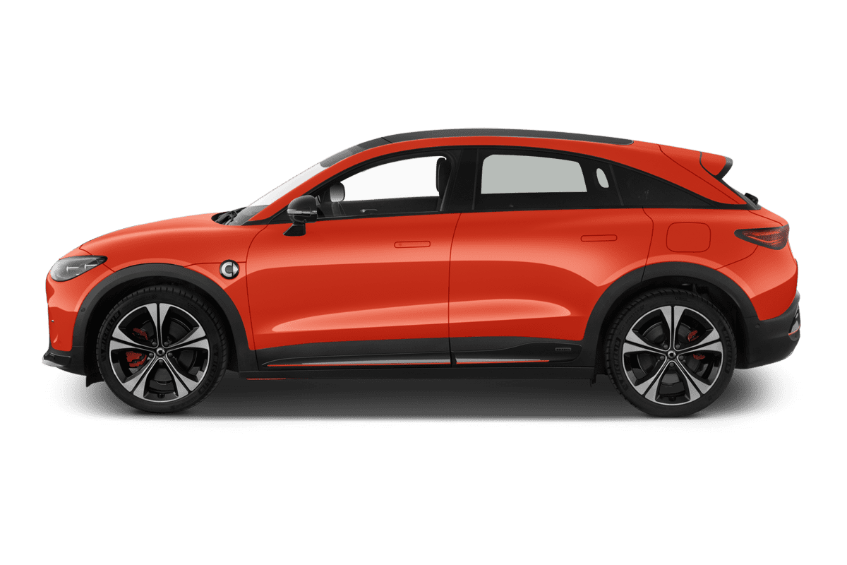 Seitenansicht eines Smart #3