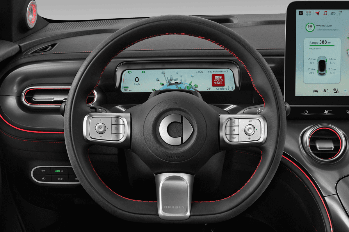 Lenkrad eines Smart #3