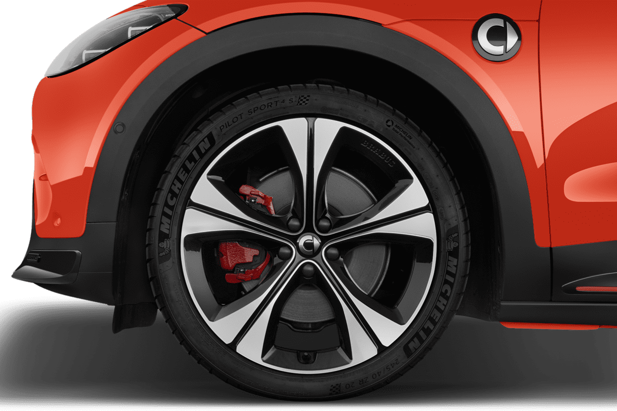 Radkappe oder Felge eines Smart #3