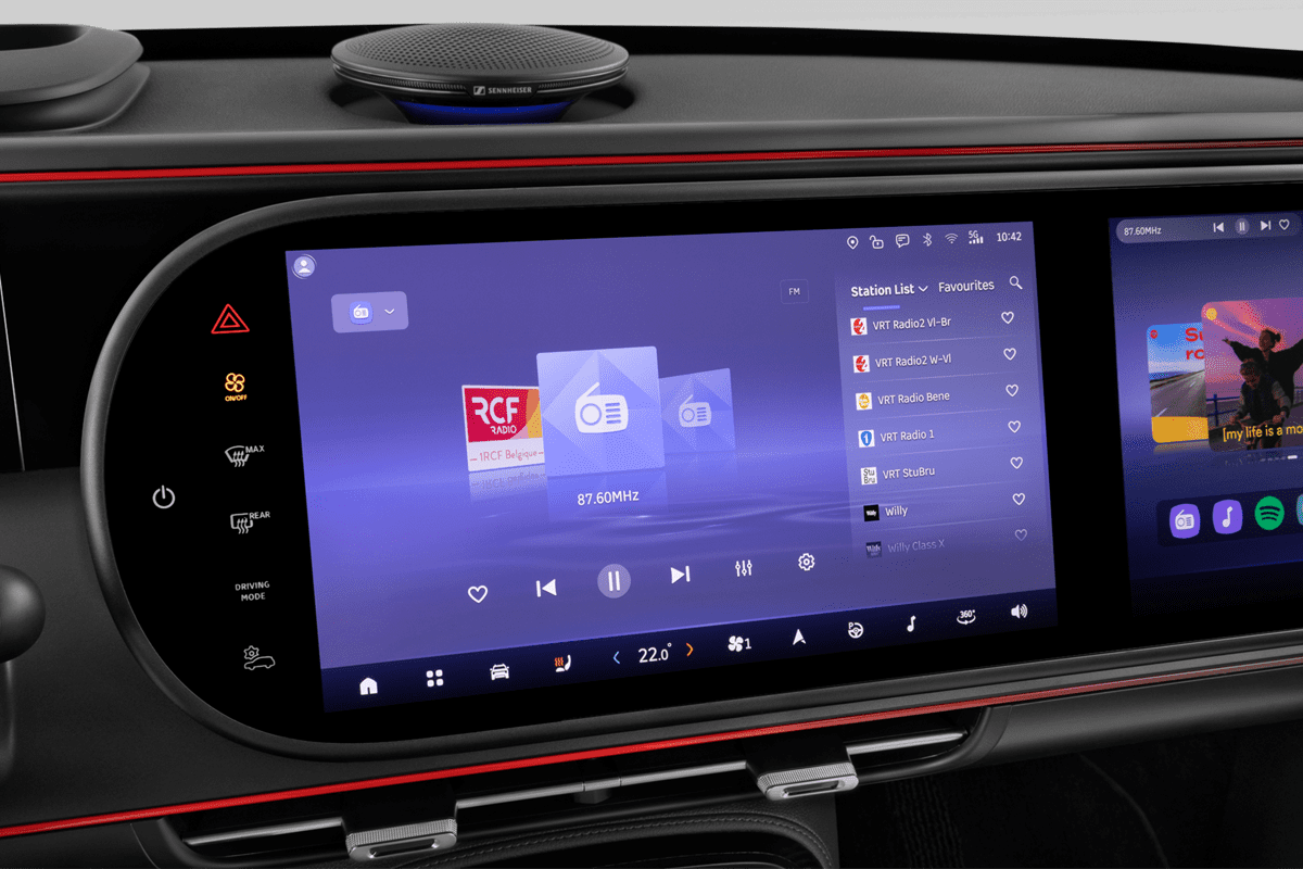 Audiosystem eines Smart #5