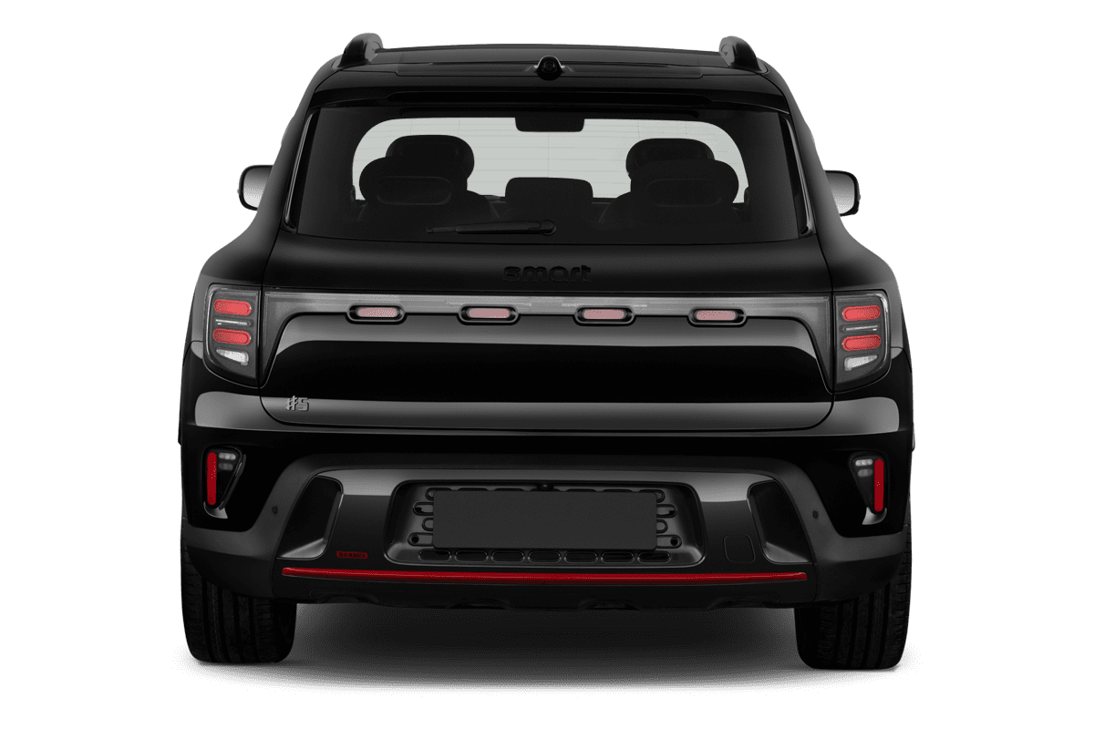 Heckansicht eines Smart #5