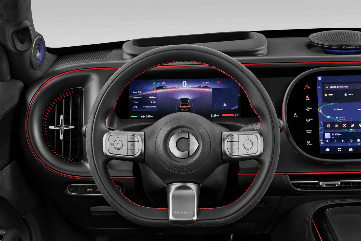 Lenkrad eines Smart #5