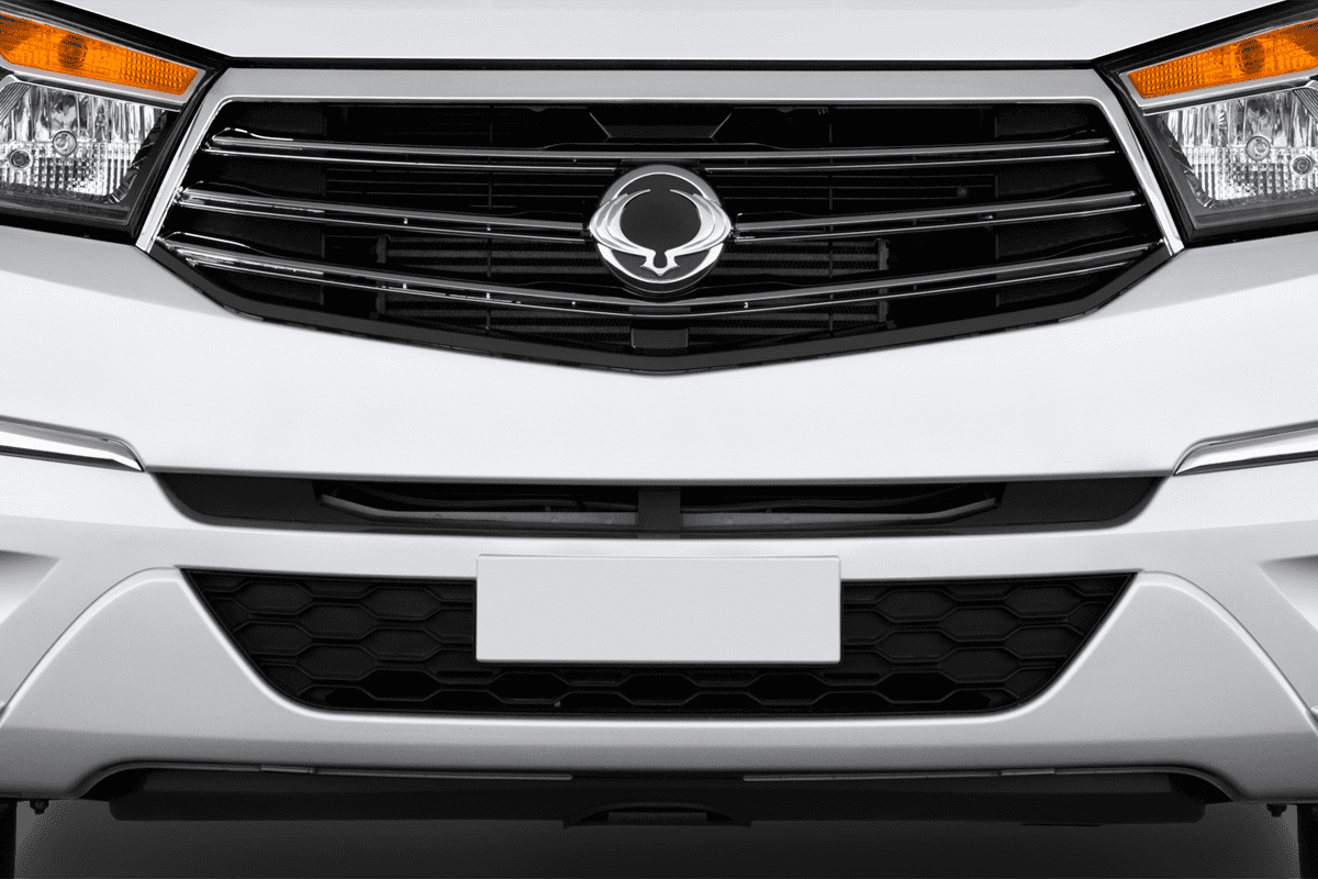 Kühlergrill eines Ssangyong Rodius