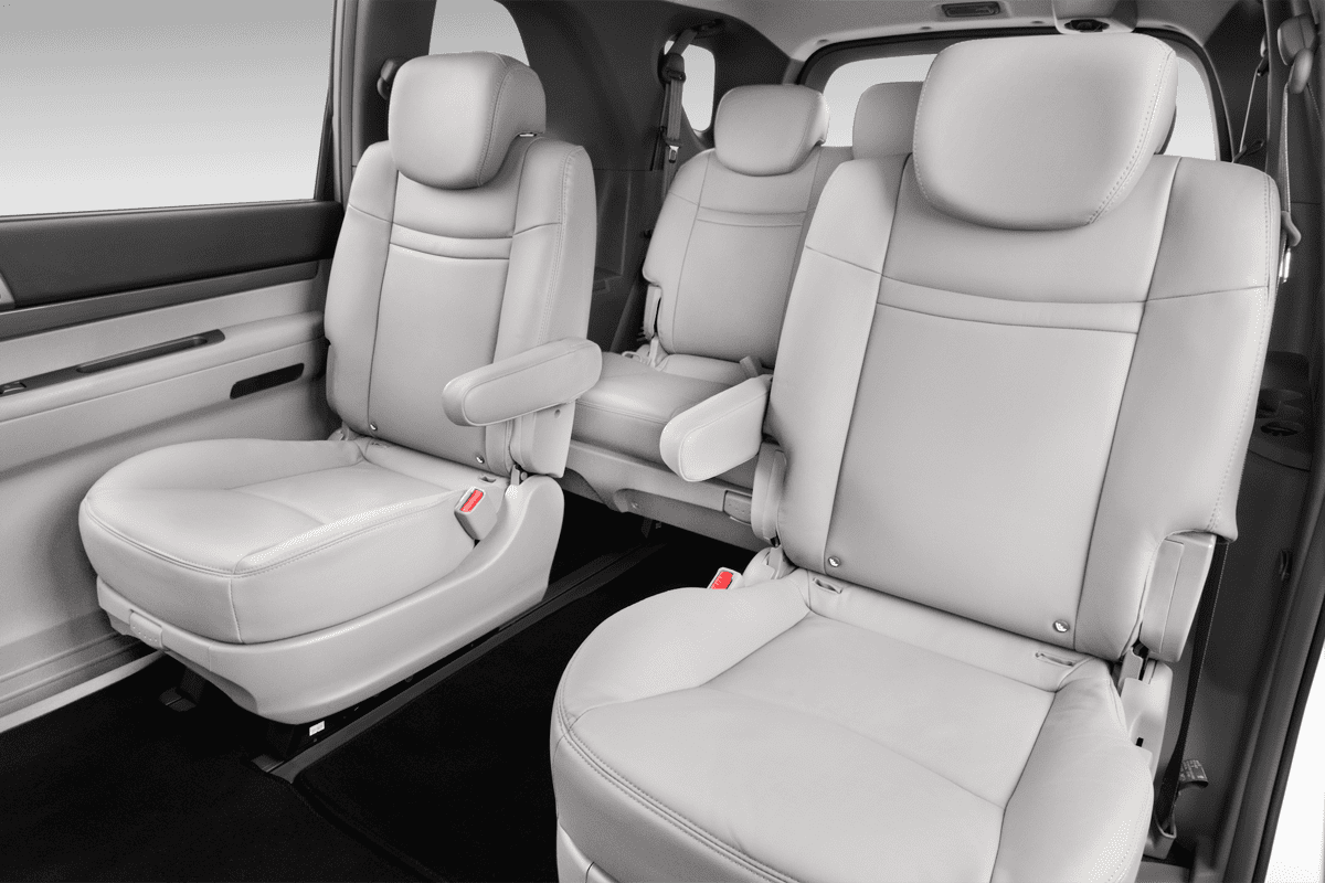 Rücksitzbank eines Ssangyong Rodius