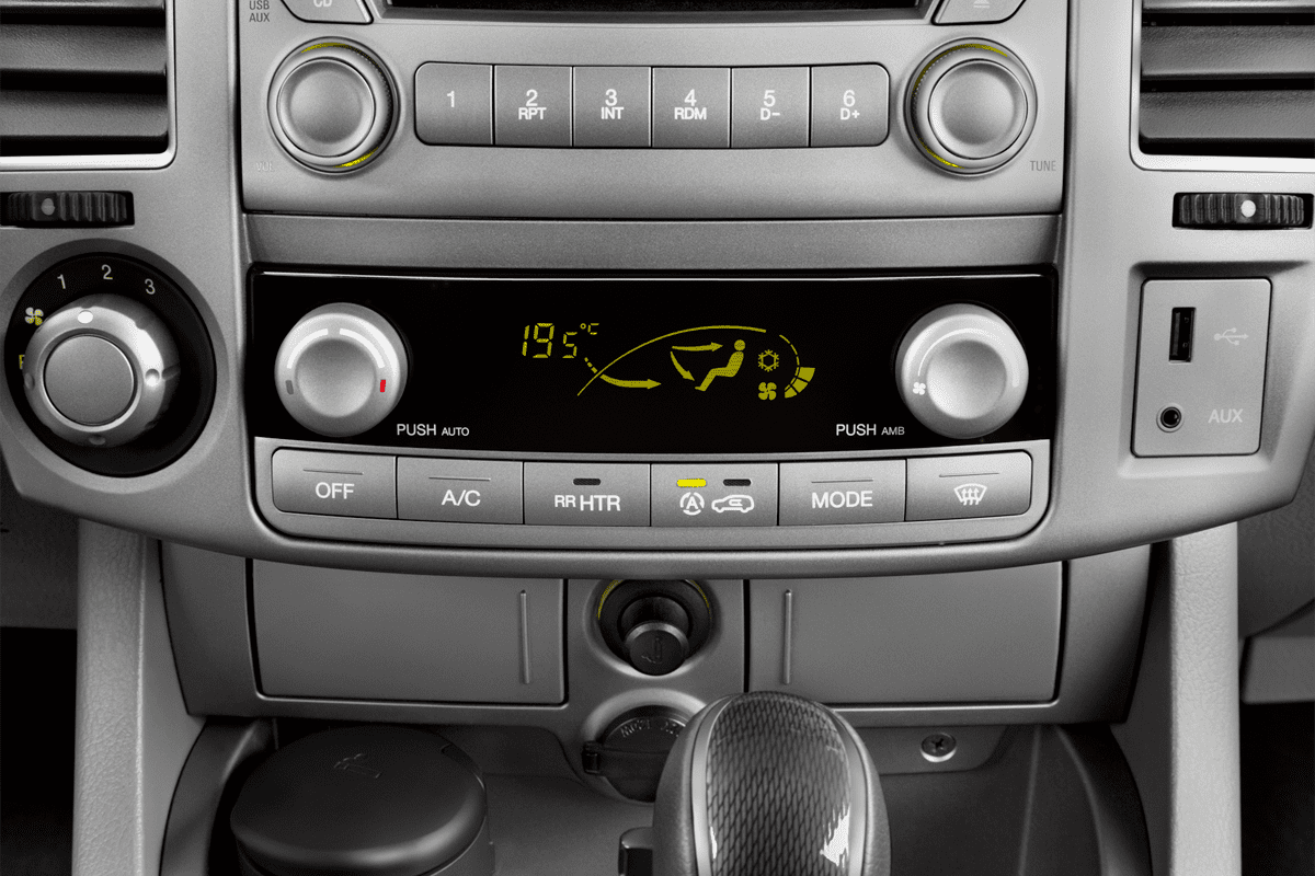 Klimasteuerung eines Ssangyong Rodius