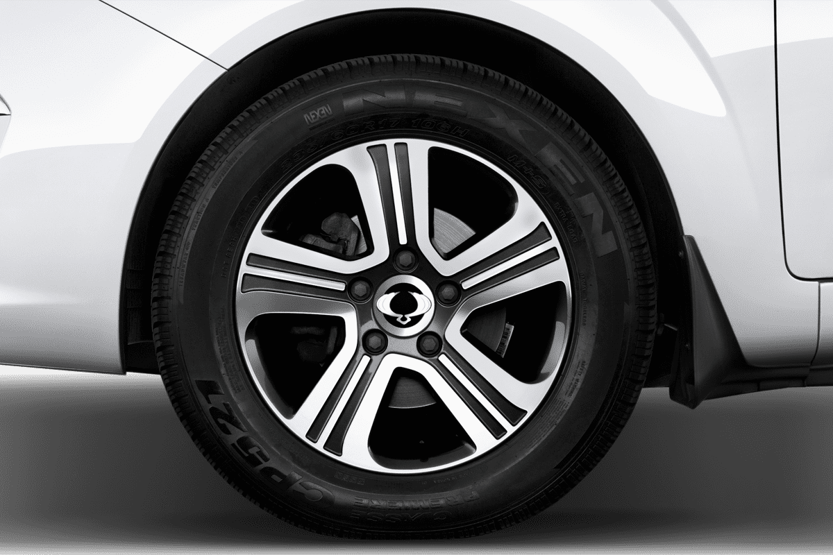 Radkappe oder Felge eines Ssangyong Rodius