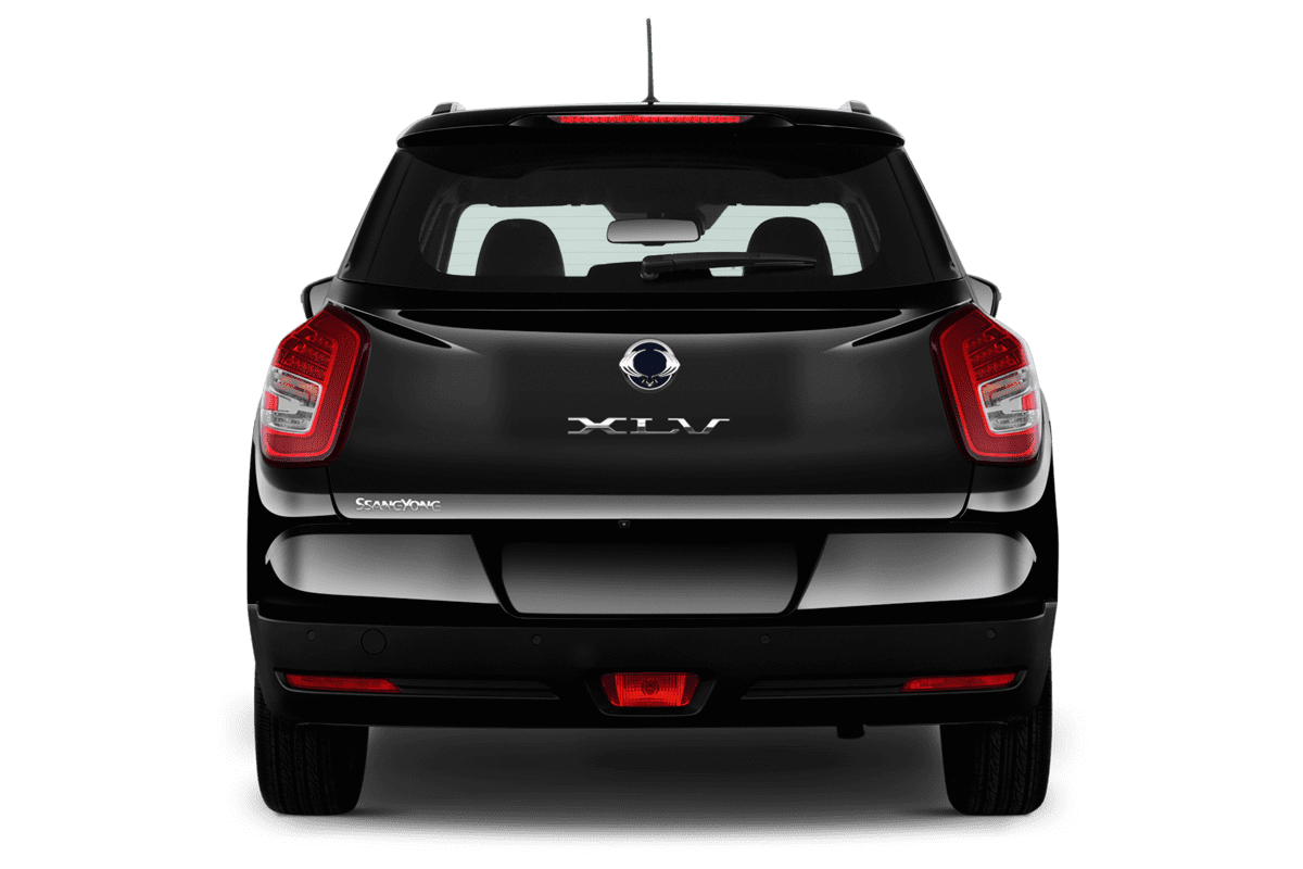 Heckansicht eines Ssangyong XLV