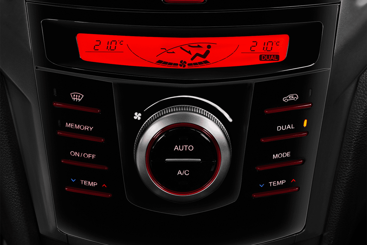 Klimasteuerung eines Ssangyong XLV