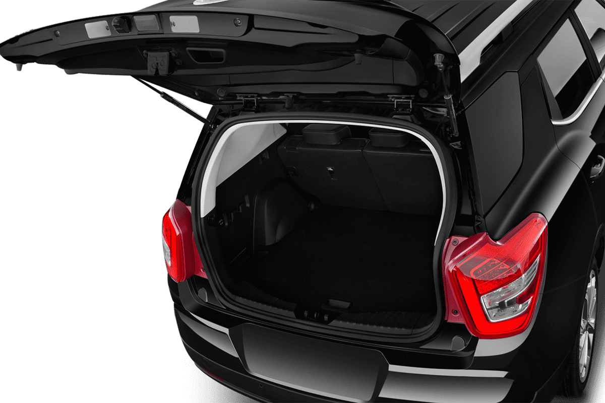 Kofferraum eines Ssangyong XLV