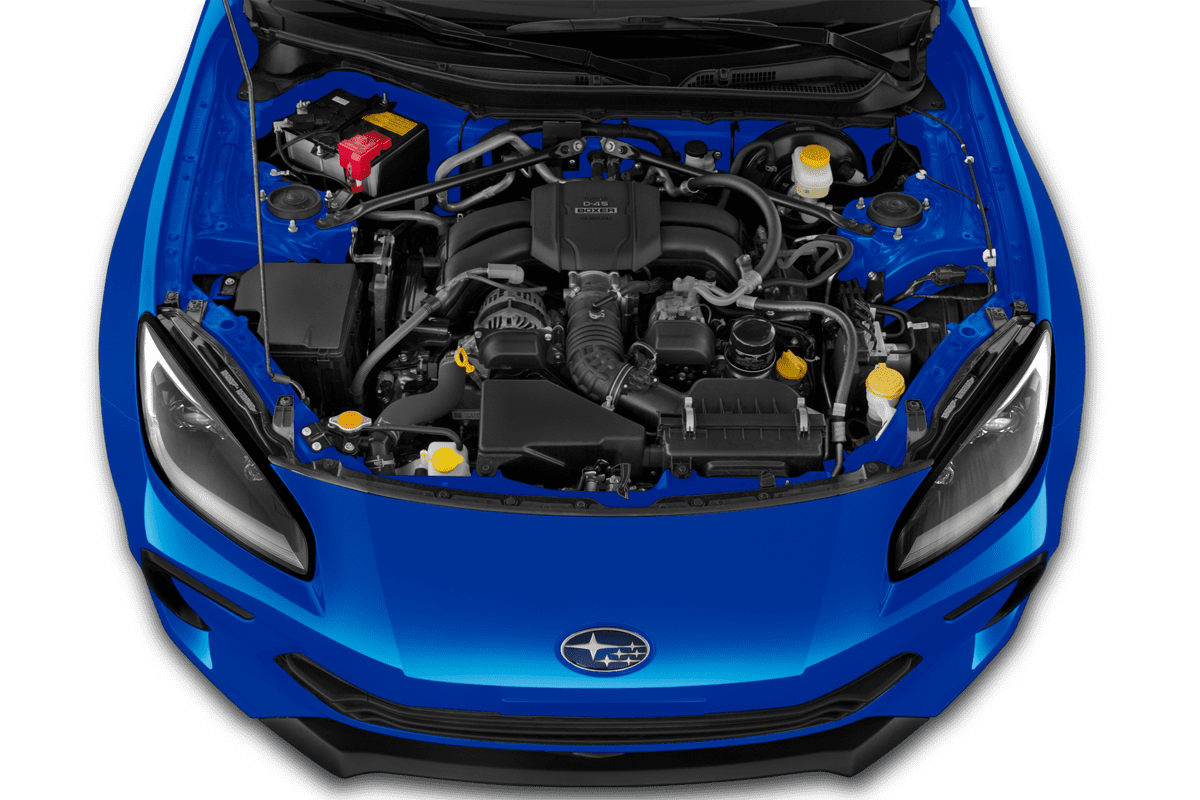 Motorraum eines Subaru BRZ