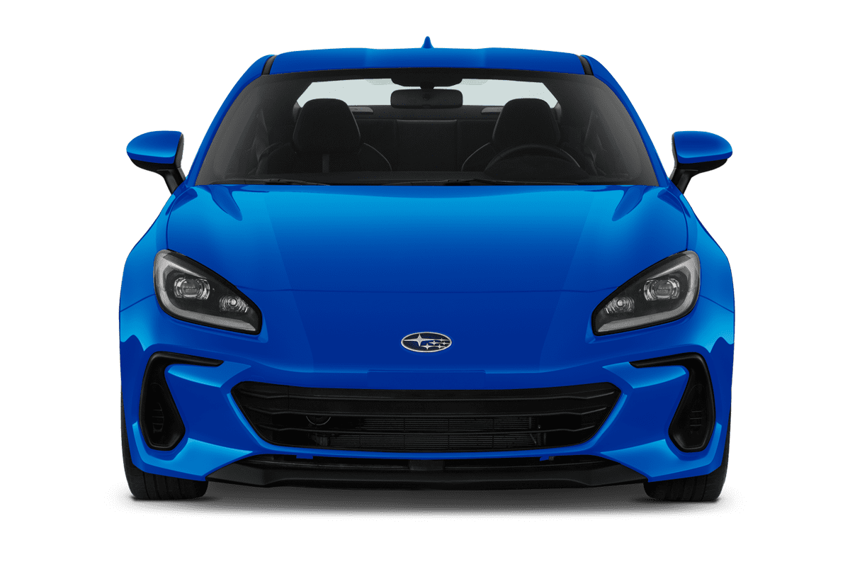 Frontansicht eines Subaru BRZ, freigestellt