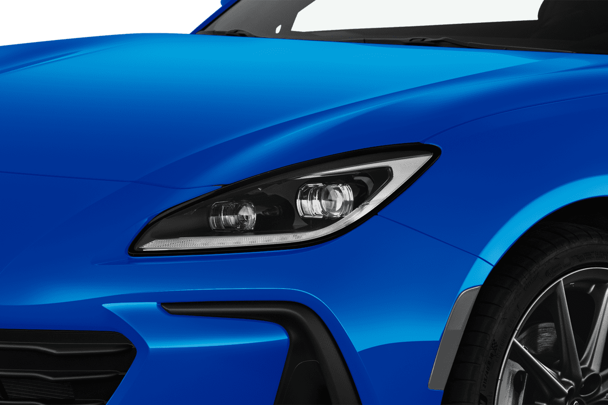 Frontscheinwerfer eines Subaru BRZ