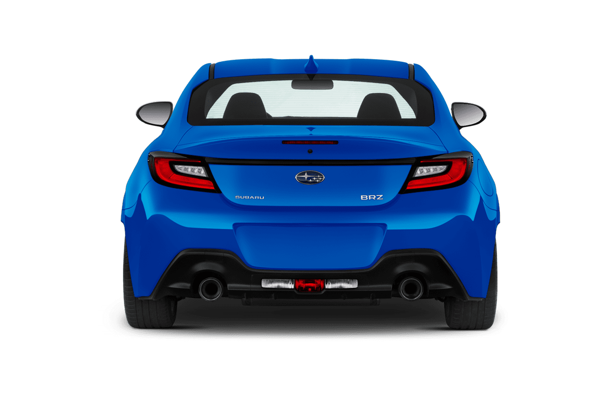 Heckansicht eines Subaru BRZ
