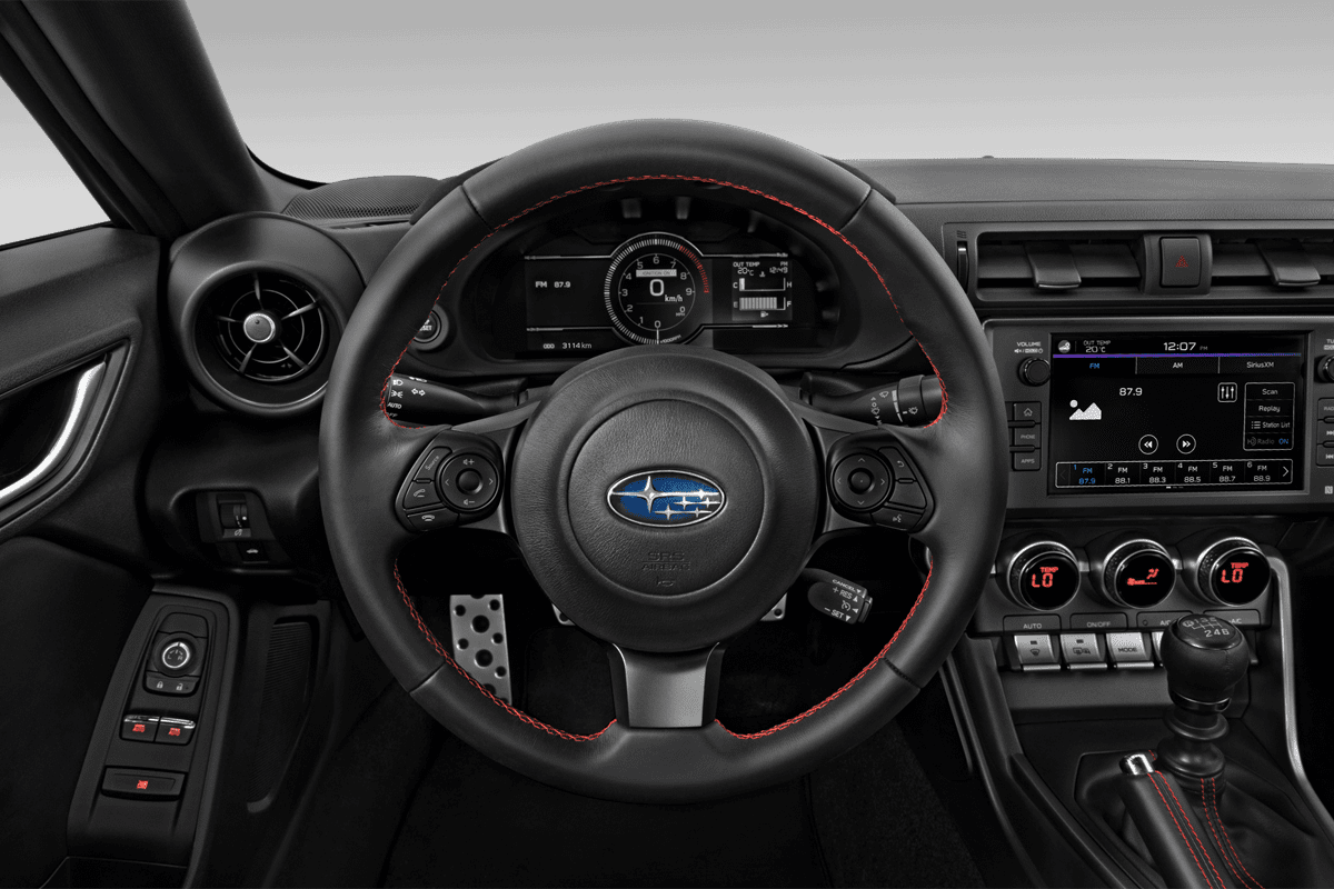 Lenkrad eines Subaru BRZ