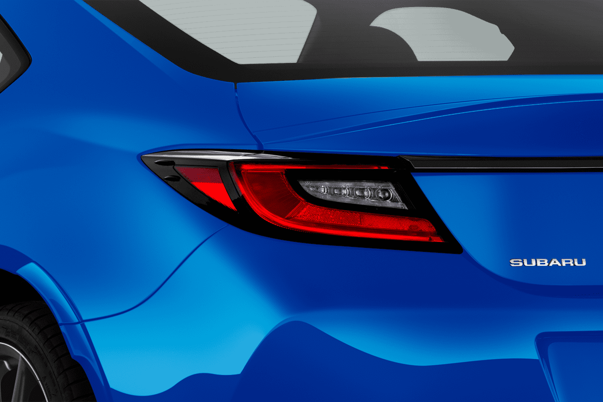 Heckleuchten eines Subaru BRZ