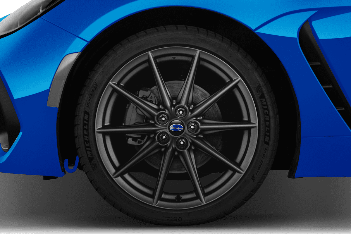 Radkappe oder Felge eines Subaru BRZ