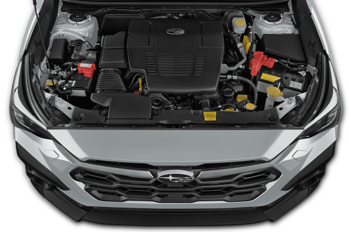 Motorraum eines Subaru Crosstrek