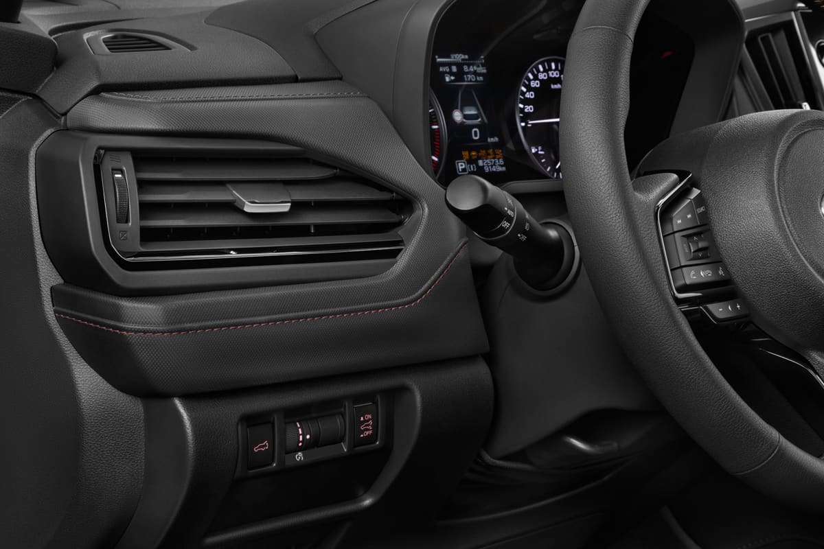 Lüftung eines Subaru Forester 